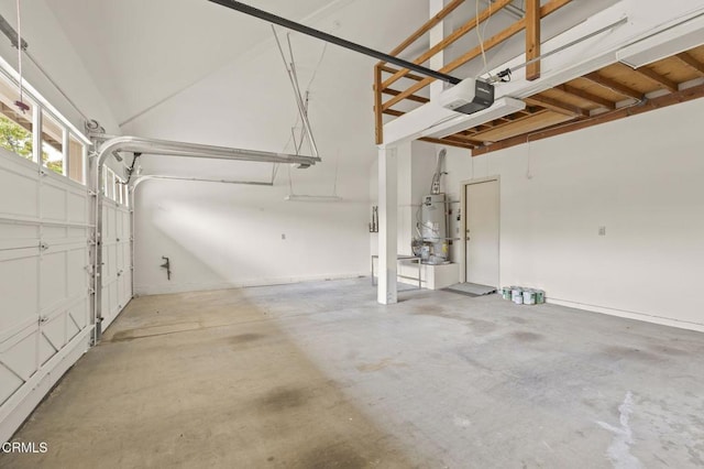2101 Fox Den Ct, Oxnard, CA 93036 - garage featuring water heater and a garage door opener