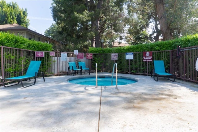 3610 Kalsman Dr Unit 2, Los Angeles, CA 90016 - view of pool featuring fence