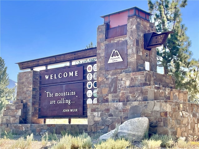 24 Tyrol Ln Unit 103, Mammoth Lakes, CA 95346 - view of community sign