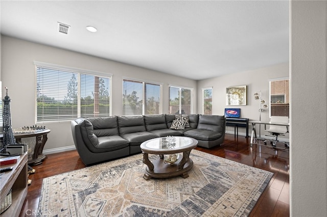 8481 Attica Dr, Riverside, CA 92508 - living room featuring hardwood / wood-style floors and visible vents