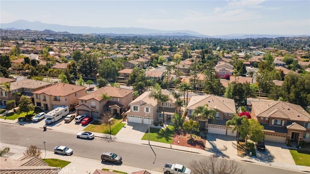 8481 Attica Dr, Riverside, CA 92508 - aerial view with a mountain view and a residential view