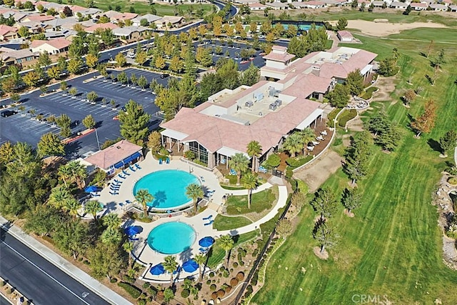 drone / aerial view