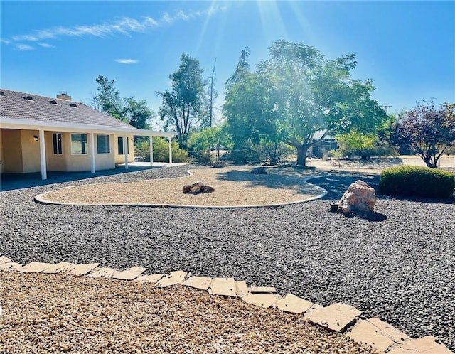 19640 Yanan Rd, Apple Valley, CA 92307 - view of yard with a patio