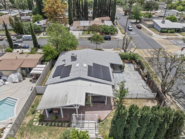 19459 Lull St, Reseda, CA 91335 - aerial perspective of suburban area