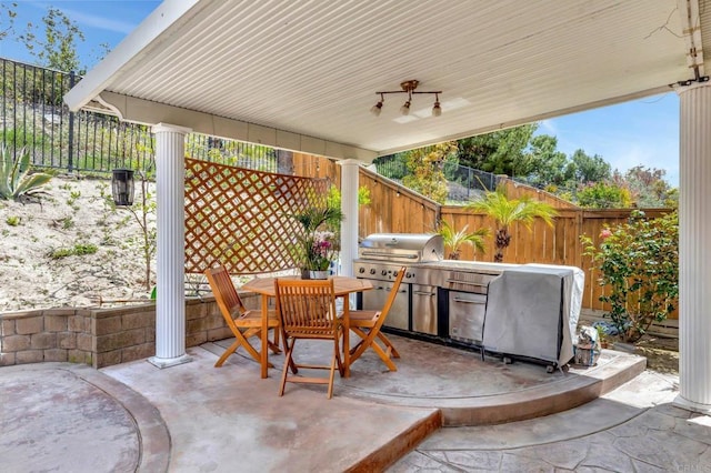 1685 Brezar St, Chula Vista, CA 91913 - view of patio with outdoor dining area and grilling area