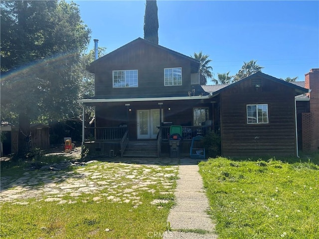 631 Mariposa Ave, Gerber, CA 96035 - back of property featuring covered porch