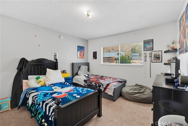 15895 Mandan Rd, Apple Valley, CA 92307 - bedroom with carpet flooring and a textured ceiling