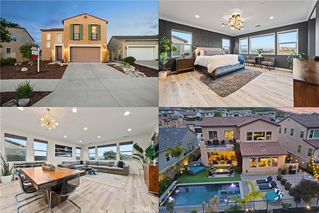 25176 Golden Maple Dr, Canyon Country, CA 91387 - view of a document with a collage of images