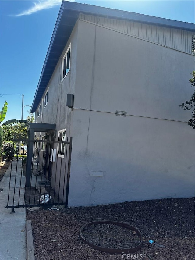 view of side of property