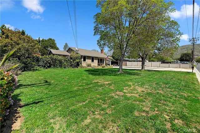 22432 Van Buren St, Grand Terrace, CA 92313 - view of yard with fence