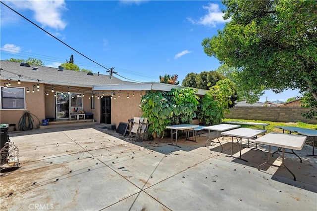 22432 Van Buren St, Grand Terrace, CA 92313 - view of patio featuring fence