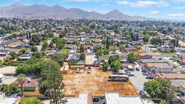 22432 Van Buren St, Grand Terrace, CA 92313 - aerial view featuring a residential view and a mountain view