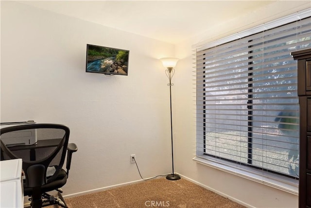22432 Van Buren St, Grand Terrace, CA 92313 - carpeted office space with baseboards