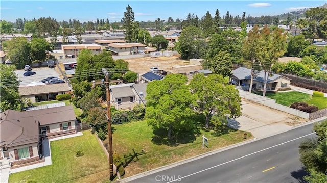 22432 Van Buren St, Grand Terrace, CA 92313 - drone / aerial view featuring a residential view