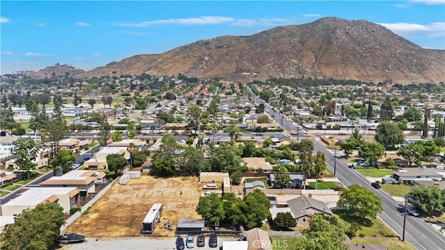 22432 Van Buren St, Grand Terrace, CA 92313 - bird's eye view featuring a residential view and a mountain view