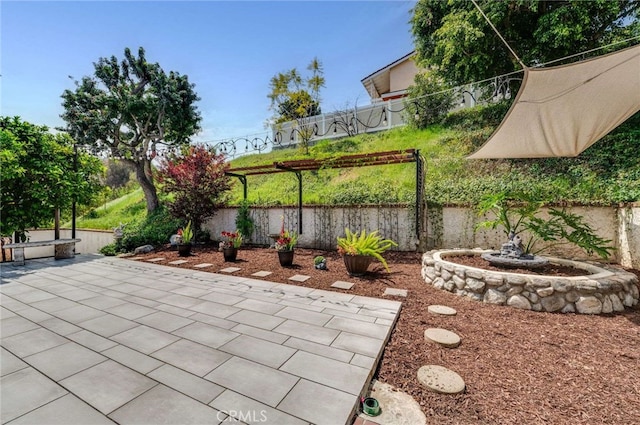view of patio