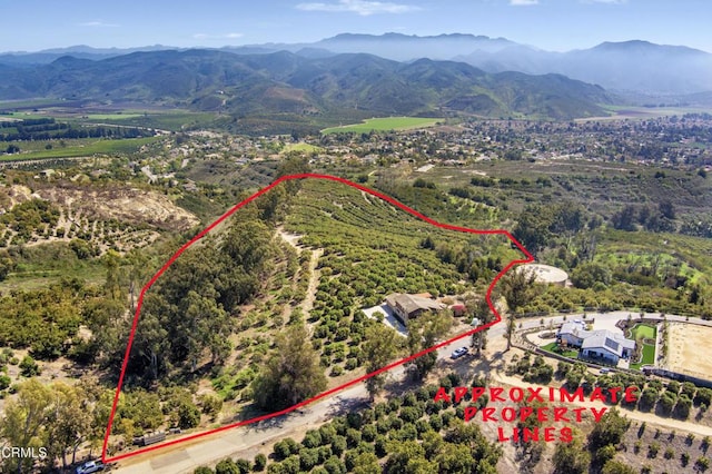 6860 Worth Way, Camarillo, CA 93012 - aerial view with a mountain view