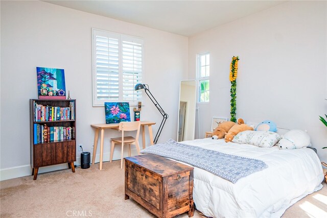 1550 Hibiscus Ave, Azusa, CA 91702 - bedroom with light carpet and baseboards