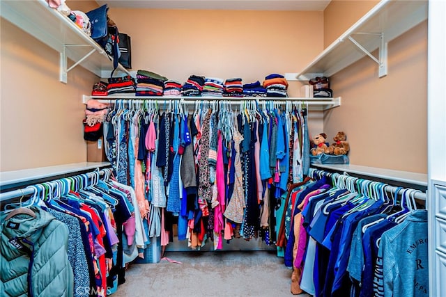 1550 Hibiscus Ave, Azusa, CA 91702 - walk in closet featuring carpet flooring
