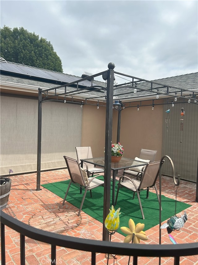 16624 Kelsloan St, Lake Balboa, CA 91406 - view of patio / terrace featuring outdoor dining area