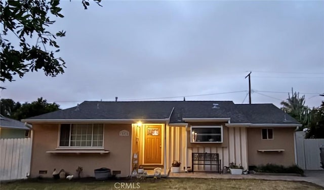 16624 Kelsloan St, Lake Balboa, CA 91406 - view of front of house with fence and stucco siding
