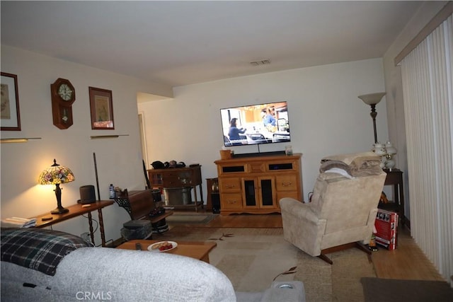 16624 Kelsloan St, Lake Balboa, CA 91406 - living area featuring wood finished floors