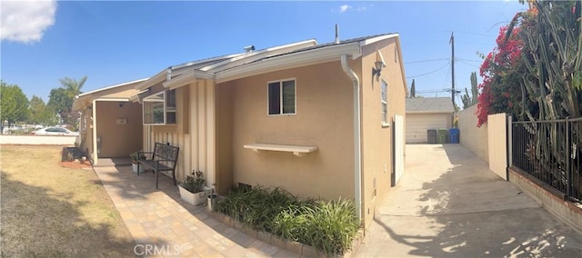16624 Kelsloan St, Lake Balboa, CA 91406 - view of outdoor structure featuring fence and central AC unit