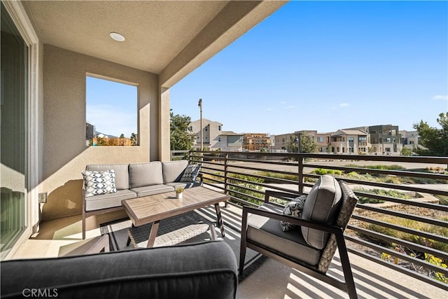 248 Keeper, Irvine, CA 92618 - balcony with outdoor lounge area and a residential view