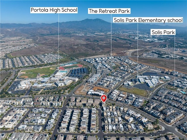 248 Keeper, Irvine, CA 92618 - bird's eye view featuring a mountain view