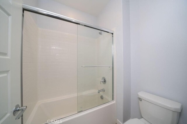 430 Transport, Tustin, CA 92782 - bathroom featuring toilet and shower / bath combination with glass door