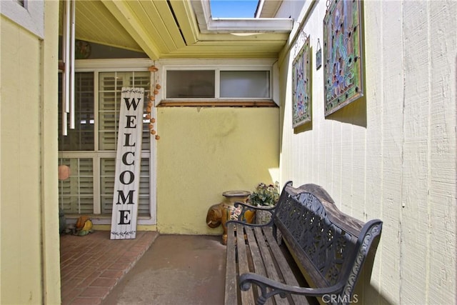view of property entrance