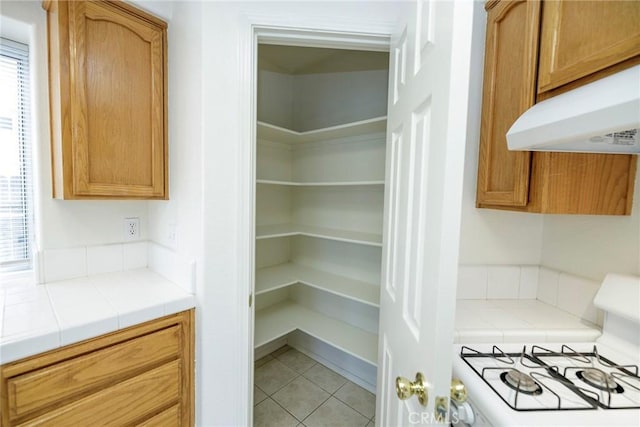 view of pantry