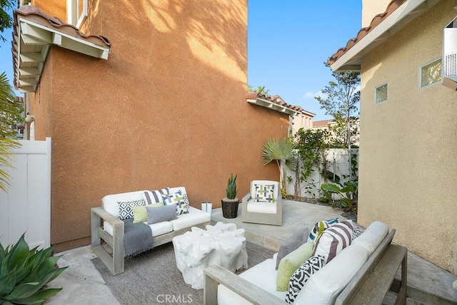 199 Las Flores, Aliso Viejo, CA 92656 - view of patio featuring an outdoor living space