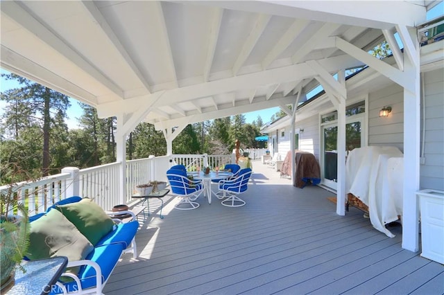 view of deck