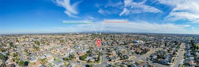 8491 Emerado Pl, Westminster, CA 92683 - aerial view featuring a residential view