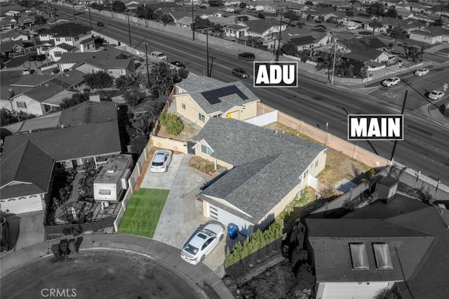 8491 Emerado Pl, Westminster, CA 92683 - drone / aerial view with a residential view