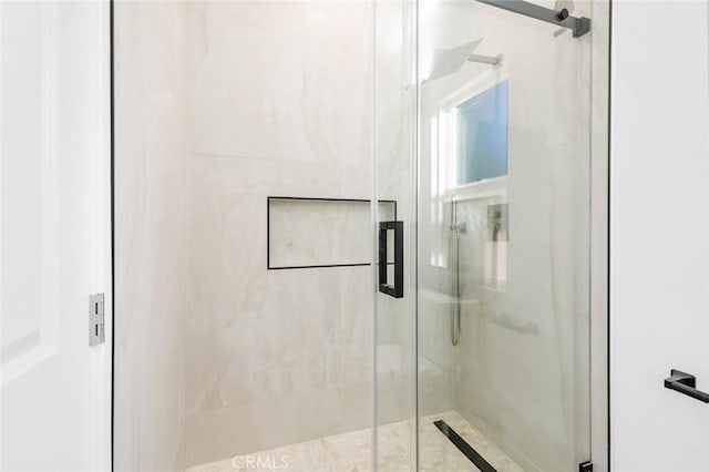 8491 Emerado Pl, Westminster, CA 92683 - bathroom featuring a marble finish shower