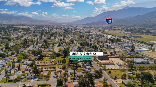 266 N 14th St, Banning, CA 92220 - view of property location with a mountainous background