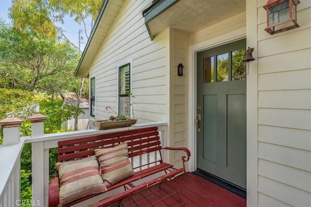 2180 Benson Ave, Cambria, CA 93428 - entrance to property with covered porch