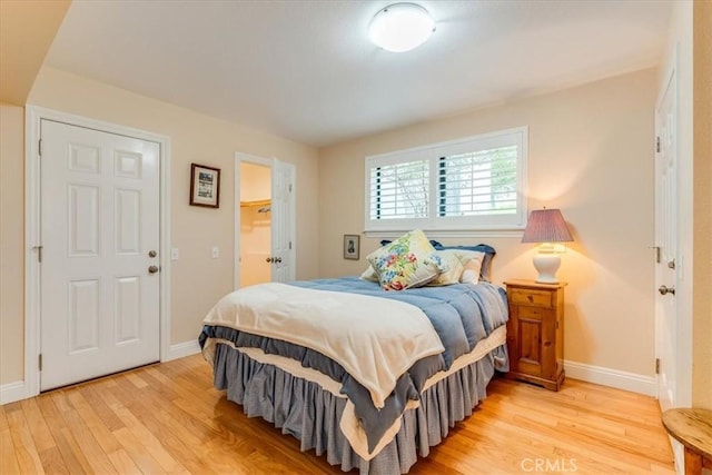 2180 Benson Ave, Cambria, CA 93428 - bedroom featuring light wood-style flooring and baseboards