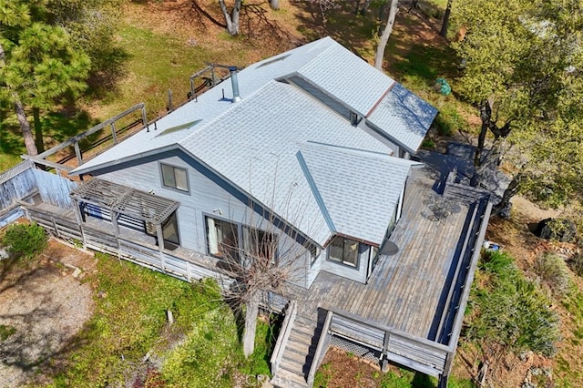 bird's eye view