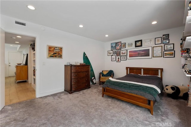 1752 Dixon St, Redondo Beach, CA 90278 - bedroom with carpet flooring and recessed lighting