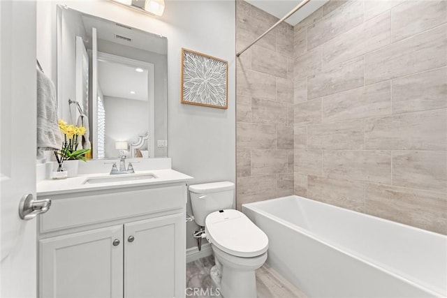 227 Gaspar, Irvine, CA 92618 - full bath featuring toilet, vanity, and shower / washtub combination