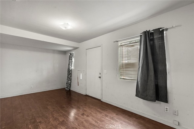 2619 Trinity St, Los Angeles, CA 90011 - foyer with wood finished floors and baseboards