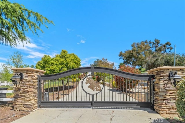 view of gate