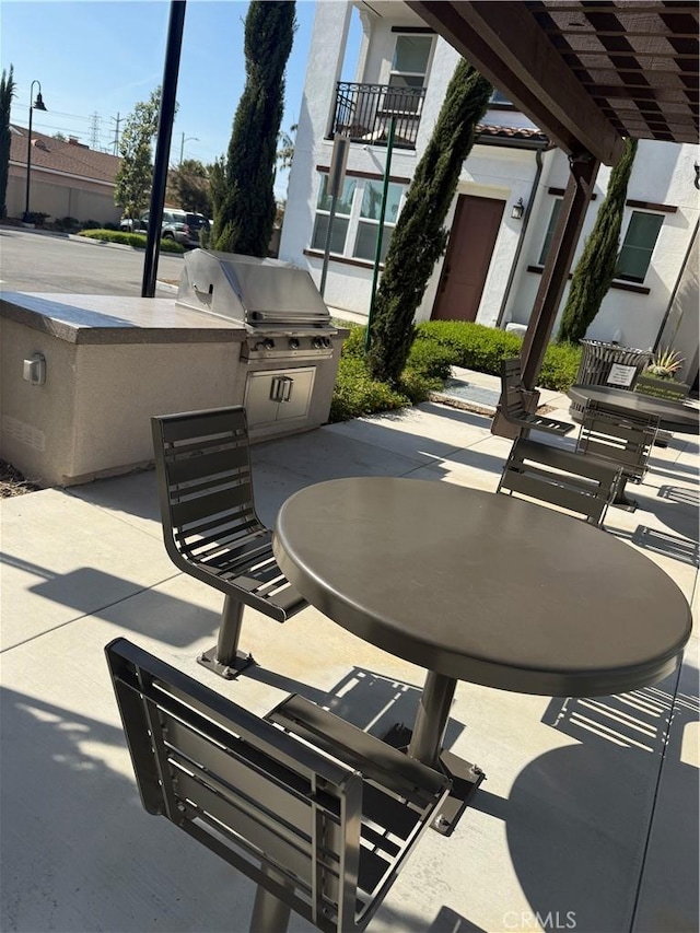 267 N N Magnolia Ave Unit 2, Anaheim, CA 92801 - view of patio with exterior kitchen