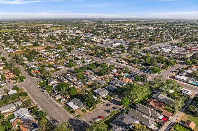 411 A St, Orland, CA 95963 - aerial view of property and surrounding area with nearby suburban area