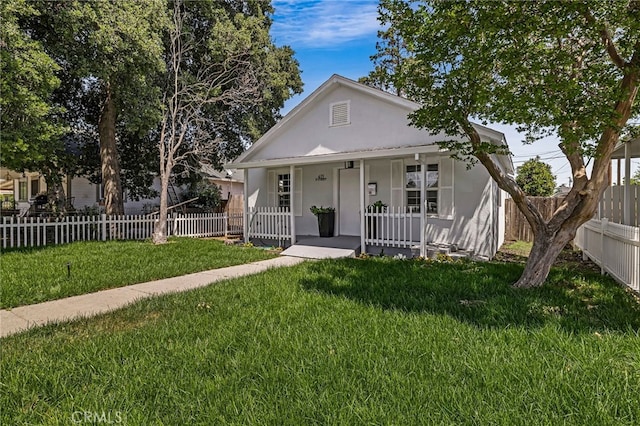 411 A St, Orland, CA 95963 - bungalow-style home featuring covered porch and stucco siding