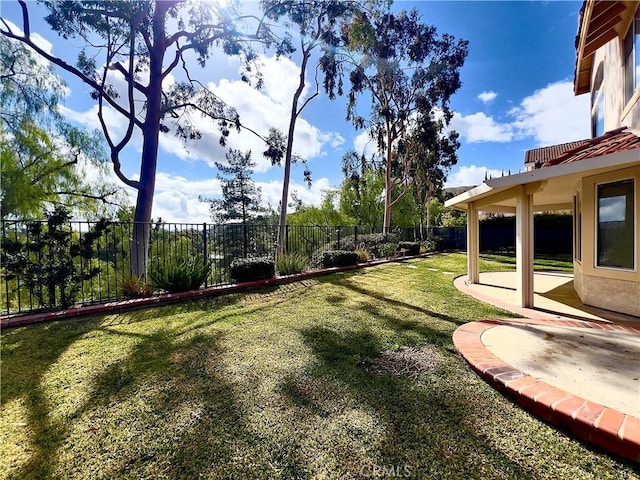 17346 Cold Spring Cir, Riverside, CA 92503 - view of yard with a patio and a fenced backyard