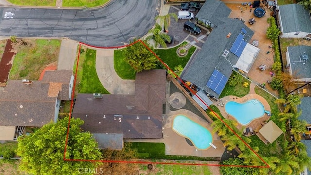 bird's eye view